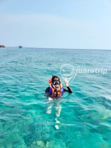 snorkeling di pulau payung